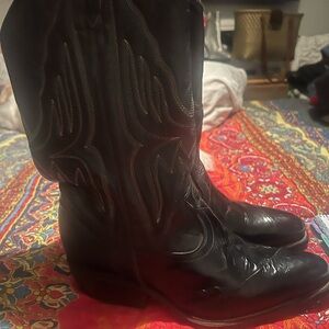 Black Western Cowboy Boots